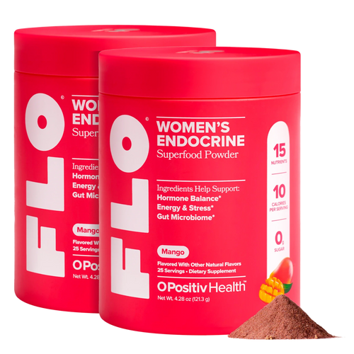 FLO - Mango Endocrine Superfood Powder - 2 Bottle Subscription